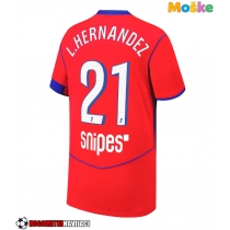 Moške Nogometnih dresov Paris Saint-Germain Lucas Hernandez #21 Tretji 2025-26 Kratki rokavi